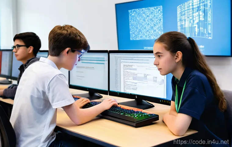 코딩교육지도사와 학습 자료 분석 사례 - **Prompt 2: Collaborative Robotics Project in a Tech Workshop**
    Two to three focused children, a...