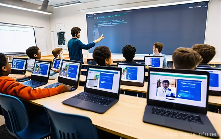 코딩교육지도사로서 대규모 강의 준비 사례 - **Prompt 1: Personalized Learning in a Modern Coding Class**
"A vibrant, diverse group of young ... 코딩교육지도사로서 대규모 강의 준비 사례 - **Prompt 1: Personalized Learning in a Modern Coding Class**
"A vibrant, diverse group of young ...